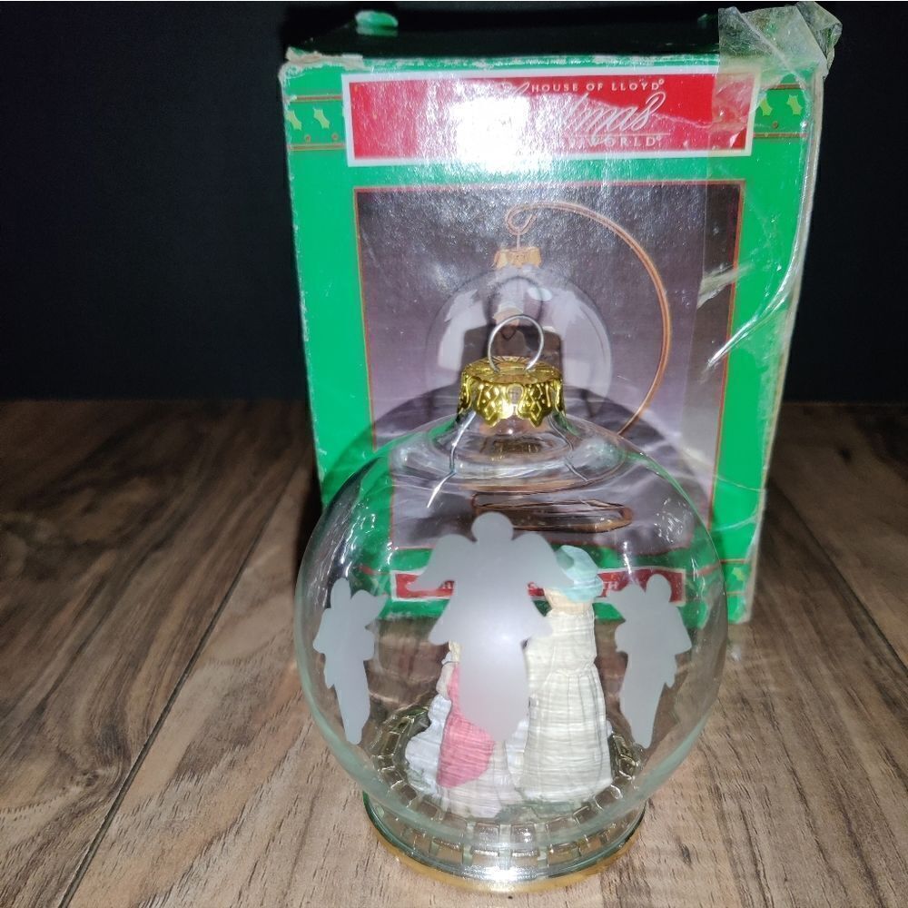 House Of Lloyd Christmas Around The World Shepherd Ornament With Stand 1998 - Picture 6 of 10
